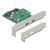 DELOCK ΚΆΡΤΑ ΕΠΈΚΤΑΣΗΣ PCIE X1 ΣΕ 2X USB-C 90493, 5GBPS