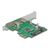 DELOCK ΚΆΡΤΑ ΕΠΈΚΤΑΣΗΣ PCIE X1 ΣΕ 2X USB-C 90493, 5GBPS