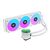 LIAN LI GALAHAD II TRINITY 360 WHITE - AIO GPU LIQUID COOLER  WITH ARGB FANS
