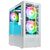 KOLINK OBSERVATORY MX GLASS ARGB MIDI TOWER CASE - WHITE (WITH 5 ARGB FANS - 2X140MM & 3X120MM)