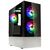 KOLINK OBSERVATORY MX GLASS ARGB MIDI TOWER CASE – BLACK/WHITE (WITH 5 ARGB FANS - 2X140MM & 3X120MM