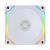 LIAN LI UNI FAN SL 120 V2 REVERSE BLADE SL120V2 WHITE - ARGB PWM CASE FAN (1PCS) NO CONTROLLER
