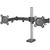 ARCTIC Z2 (GEN 3) - DUAL MONITOR ARM WITH 4-PORT USB HUB IN BLACK COLOR