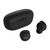 QCY T17 TWS BLACK 6MM DYNAMIC DRIVER-MIC NOISE CANCEL. MUSIC TIME: 4H. CALLING TIME: 3,5H. BLUETOOTH