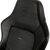 NOBLECHAIRS HERO GAMING CHAIR - COLD FOAM, STEEL ARMRESTS,  60MM CASTERS, 150KG - BLACK/GOLD