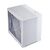 LIAN LI O11 AIR MINI WHITE PC CASE ATX / M-ATX WITH 3 STANDARD FANS (FRONT 120MMX2, REAR 120MMX1) ME