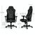 NOBLECHAIRS HERO GAMING CHAIR - COLD FOAM, STEEL ARMRESTS,  60MM CASTERS, 150KG - BLACK/GOLD