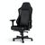 NOBLECHAIRS HERO GAMING CHAIR - COLD FOAM, STEEL ARMRESTS,  60MM CASTERS, 150KG - BLACK/PLATINUM