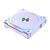 LIAN LI UNI FAN SL V2 120 TRIPLE WHITE ARGB PWM 120MM 2000RPM (3PCS) WITH CONTROLLER