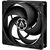 ARCTIC P12 PWM PST (BLACK/BLACK) - 120 MM PWM PST CASE FAN