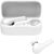 QCY T5 TWS WHITE TRUE WIRELESS GAMING EARBUDS 5.1 BLUETOOTH HEADPHONES ENC IPX5 SPEAKER 6MM 5HRS
