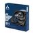 ARCTIC P12 (BLACK/BLACK) - PRESSURE-OPTIMISED 120 MM FAN