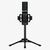STREAMPLIFY MIC RGB MICROPHONE, USB-A, BLACK - INCL. TRIPOD