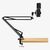 STREAMPLIFY MIC RGB MICROPHONE, USB-A, BLACK - INCL. MICROPHONE ARM