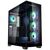 KOLINK UNITY PEAK ARGB MIDI TOWER SHOWCASE - BLACK ATX 400MM CLEARANCE WITH 4 ARGB FANS
