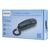 PHILIPS ΕΝΣΎΡΜΑΤΟ ΤΗΛΈΦΩΝΟ TD2801B/00, ΕΠΙΤΡΑΠΈΖΙΟ Ή ΕΠΙΤΟΊΧΙΟ, ΜΑΎΡΟ