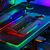 RAZER BLACKWIDOW V4 PRO - GAMING MECHANICAL RGB KEYBOARD -  YELLOW SILENT SWITCHES - MACROS