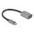 DELOCK ΕΞΩΤΕΡΙΚΉ ΚΆΡΤΑ ΉΧΟΥ 67071, 2X 3.5MM, USB-C ΣΎΝΔΕΣΗ, ΓΚΡΙ
