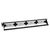 POWERTECH PATCH PANEL NETW-0027 ΓΙΑ RACK 19"/1U, 24 ΘΥΡΏΝ, CAT 6 UTP, ΜΑΎΡΟ