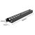 POWERTECH CABLE MANAGEMENT NETW-0028 ΓΙΑ RACK 19"/1U, ΜΕΤΑΛΛΙΚΌ, ΜΑΎΡΟ