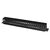 POWERTECH CABLE MANAGEMENT NETW-0029 ΓΙΑ RACK 19"/1U, ΠΛΑΣΤΙΚΌ, ΜΑΎΡΟ