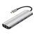CABLETIME DOCKING STATION CT-CMHD91, 9 ΘΥΡΏΝ, USB-C ΣΎΝΔΕΣΗ, 4K, 100W, ΓΚΡΙ