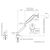 ANDA SEAT MONITOR ARM / STAND A6D BLACK, WEIGHT CAPACITY: 2-9KG