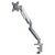 ANDA SEAT MONITOR ARM / STAND A6D WHITE-SILVER, WEIGHT CAPACITY: 2-9KG