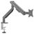 ANDA SEAT MONITOR ARM / STAND A9 BLACK, WEIGHT CAPACITY: 2-15KG