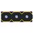 LIAN LI UNIFAN SL WIRELESS 120 -3PCS REVERSE BLACK (TRIPLE PACK INCLUDE CONTROLLER) - CASE FAN