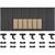 STREAMPLIFY ACOUSTIC PANEL - 6 PACK, GREY 60X30CM, 12MM -20DB NOISE REDUCTION