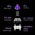KEYCHRON Q1 HE QMK (Q1H-M1) WIRELESS CUSTOM KEYBOARD-PURPLE SWITCH US LAYOUT