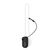 INSTA360 GO 3/GO 3S MAGNET PENDANT SAFETY CORD (BLACK)