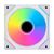 LIAN LI UNI FAN INFINITY SL-INF 140 REVERSE BLADE WHITE - ARGB PWM CASE FAN (1PCS) NO CONTROLLER