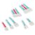 KOLINK CORE ADEPT BRAIDED CABLE EXTENSION KIT – BRILLIANT WHITE/NEON BLUE/PURE PINK
