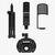 STREAMPLIFY MIC RGB MICROPHONE, USB-A, BLACK - INCL. TRIPOD
