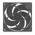 ARCTIC P12 (BLACK/BLACK) - PRESSURE-OPTIMISED 120 MM FAN