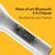 QCY T5 TWS WHITE TRUE WIRELESS GAMING EARBUDS 5.1 BLUETOOTH HEADPHONES ENC IPX5 SPEAKER 6MM 5HRS