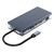 ORICO DOCKING STATION WB-11P, USB-C, 11-PORTS, 100W, ΔΙΆΦΑΝΟ