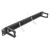 DELOCK CABLE MANAGEMENT 66486, 19"/1U RACK, 2X ΓΆΝΤΖΟΙ & ΒΟΎΡΤΣΑ, ΜΑΎΡΟ