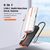 LDNIO DOCKING STATION DS-26H, 6 ΘΥΡΏΝ, USB-C ΣΎΝΔΕΣΗ, 4K, 100W PD, ΛΕΥΚΌ
