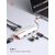 LDNIO DOCKING STATION DS-26H, 6 ΘΥΡΏΝ, USB-C ΣΎΝΔΕΣΗ, 4K, 100W PD, ΛΕΥΚΌ
