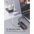 LDNIO DOCKING STATION DS-26H, 6 ΘΥΡΏΝ, USB-C ΣΎΝΔΕΣΗ, 4K, 100W PD, ΛΕΥΚΌ