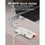 LDNIO DOCKING STATION DS-26U, 6 ΘΥΡΏΝ, USB-C ΣΎΝΔΕΣΗ, 4K, 100W PD, ΛΕΥΚΌ
