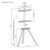 BRATECK ΒΆΣΗ ΔΑΠΈΔΟΥ FS35-44F-02 ΓΙΑ ΤΗΛΕΌΡΑΣΗ 45-65" ΈΩΣ 40KG, ΜΕ ΡΆΦΙ