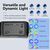 JYX ΦΟΡΗΤΌ ΗΧΕΊΟ T19-T ΜΕ 2X ΜΙΚΡΌΦΩΝΑ, 18W, 3000MAH, LED, ΜΑΎΡΟ