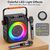 JYX ΦΟΡΗΤΌ ΗΧΕΊΟ T21-T ΜΕ 2X ΜΙΚΡΌΦΩΝΑ, 18W, 3000MAH, LED, ΜΑΎΡΟ