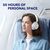 ANKER SOUNDCORE HEADPHONES SPACE Q45, BT, ADAPTIVE NOISE CANCELLING, 50H PLAYTIME WHITE