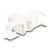 DELOCK KEYSTONE MODULE 86051, RJ45 ΣΕ LSA, CAT.6A UTP, ΛΕΥΚΌ, 4ΤΜΧ
