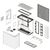 HAVN HS 420 VGPU WHITE PREMIUM MIDI TOWER CASE - WITH VERTICAL GPU SUPPORT